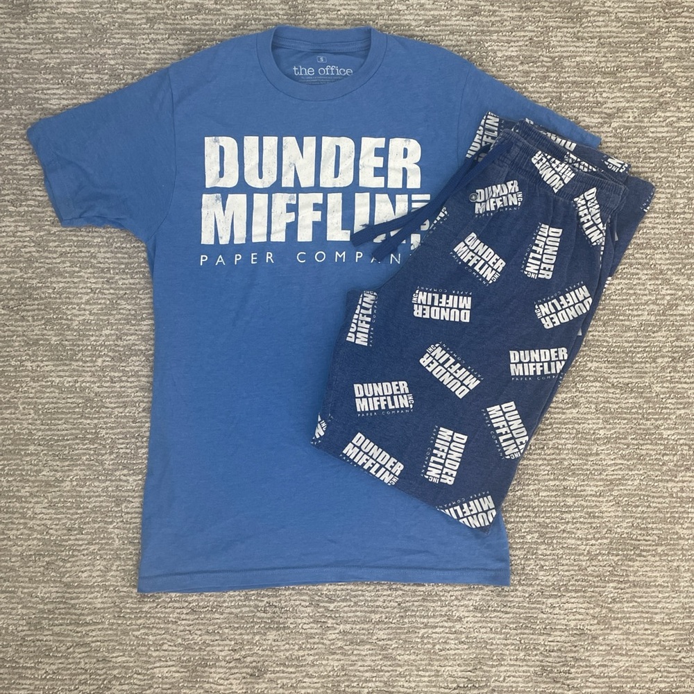 Target Blue The Office Pajama Set